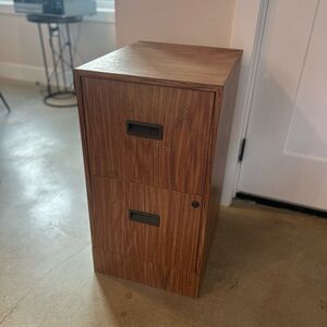 2 drawer cabinetry / desk